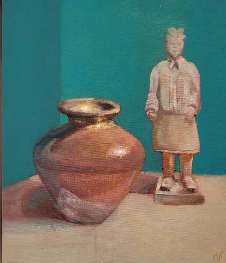 Still Life - Brass Pot
